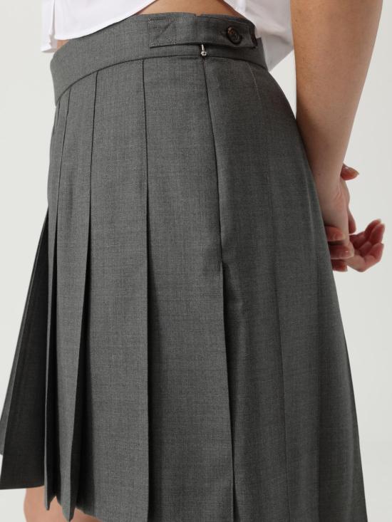 25FW 톰브라운 스커트 FGC402V00626 035 Grey - THOM BROWNE