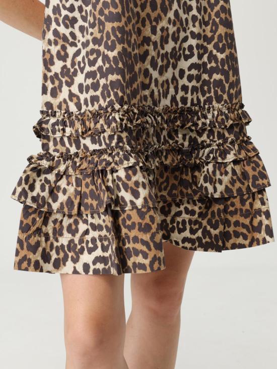 25FW 가니 롱 원피스 W0906 943 Brown - GANNI