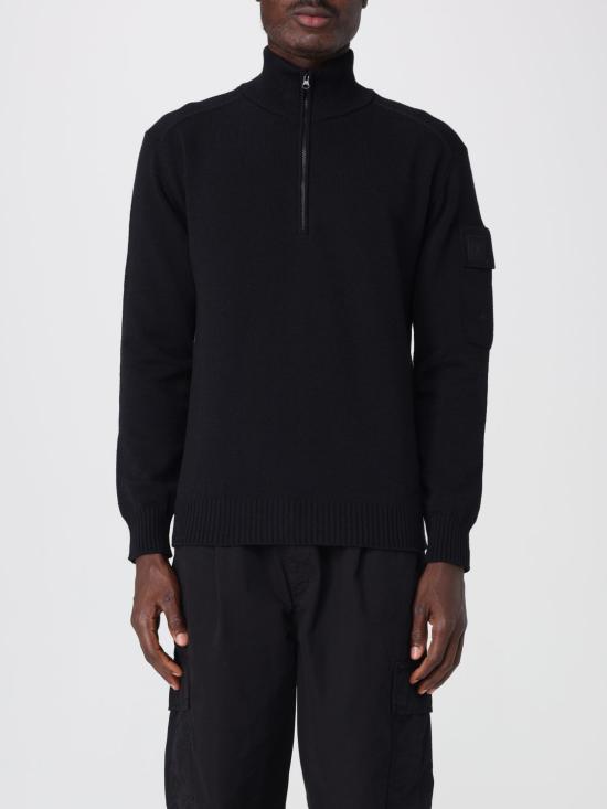 25FW 씨피 컴퍼니 집업 니트 19CLKN028A110427A 999 Black