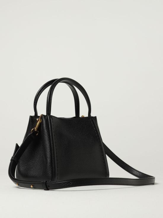 25FW 발렌티노 가라바니 올타임 그레인 카프스킨 미디엄 핸드백 7W2B0R22IMZ 0NO Black - VALENTINO GARAVANI