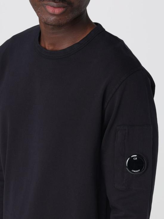 25FW 씨피 컴퍼니 긴팔 티셔츠 RCCMSS711A002246G 999 Black - C.P. COMPANY