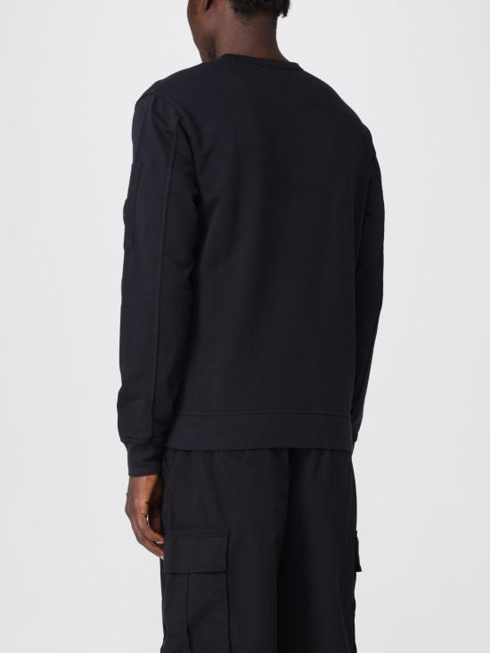 25FW 씨피 컴퍼니 긴팔 티셔츠 RCCMSS711A002246G 999 Black - C.P. COMPANY