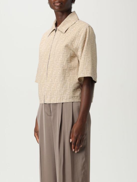 25FW 펜디 자켓 FLF790ASMF F1SAZ Beige - FENDI