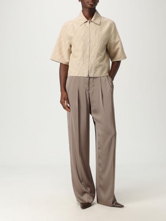 25FW 펜디 자켓 FLF790ASMF F1SAZ Beige - FENDI