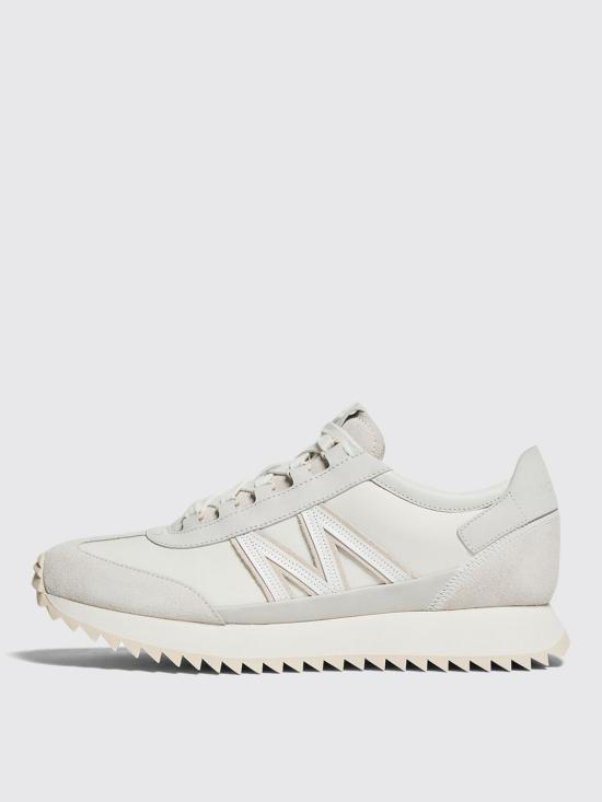 25FW 몽클레어 페이시2 스웨이드&누벅 트레이너 스니커즈 K209A4M00210M7280 04A White