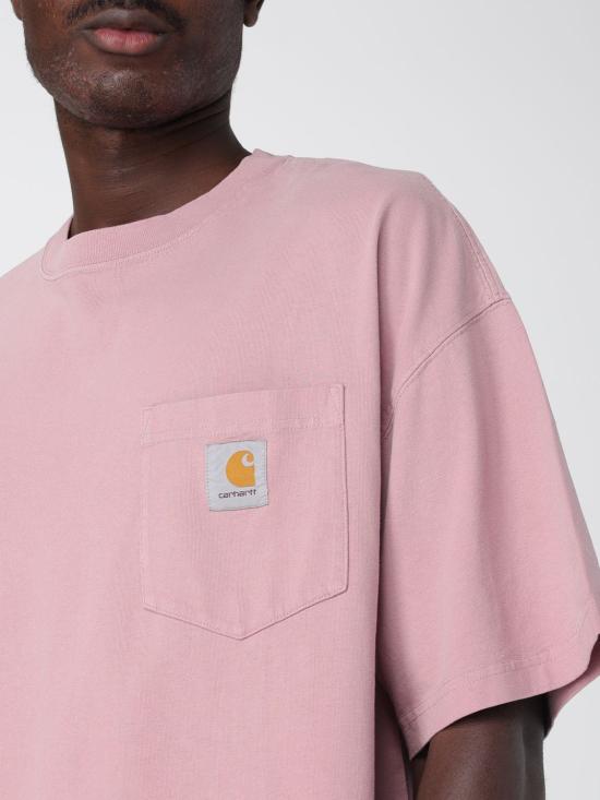 25FW 칼하트 WIP 숏슬리브 허드슨 포켓 티셔츠 I035140 1XF5F Beige - CARHARTT WIP