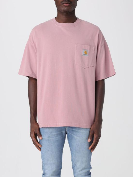 25FW 칼하트 WIP 숏슬리브 허드슨 포켓 티셔츠 I035140 1XF5F Beige