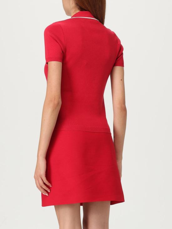 25FW 발렌티노 가라바니 폴로 티셔츠 7B3KC65F9EQ BRT Red - VALENTINO GARAVANI