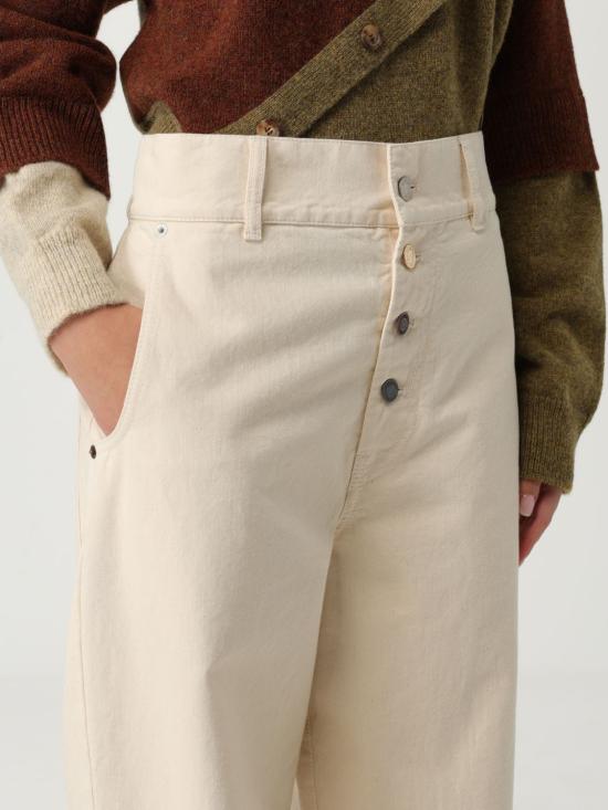 25FW 모스키노 팬츠 03085520 0005 Yellow Cream - MOSCHINO