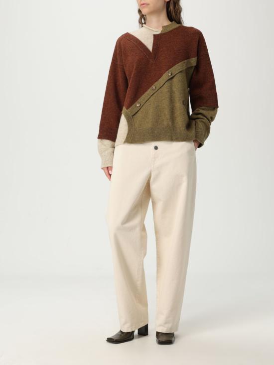 25FW 모스키노 팬츠 03085520 0005 Yellow Cream - MOSCHINO