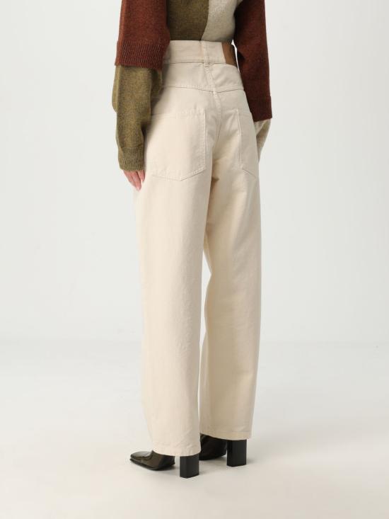 25FW 모스키노 팬츠 03085520 0005 Yellow Cream - MOSCHINO