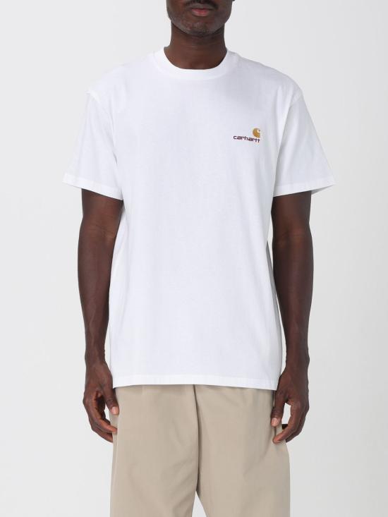 25FW 칼하트 WIP 후드 아메리칸 스크립트 자켓 I033063 05XX Beige