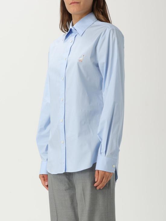 25FW 모스키노 셔츠 02315531 1293 Gnawed Blue - MOSCHINO