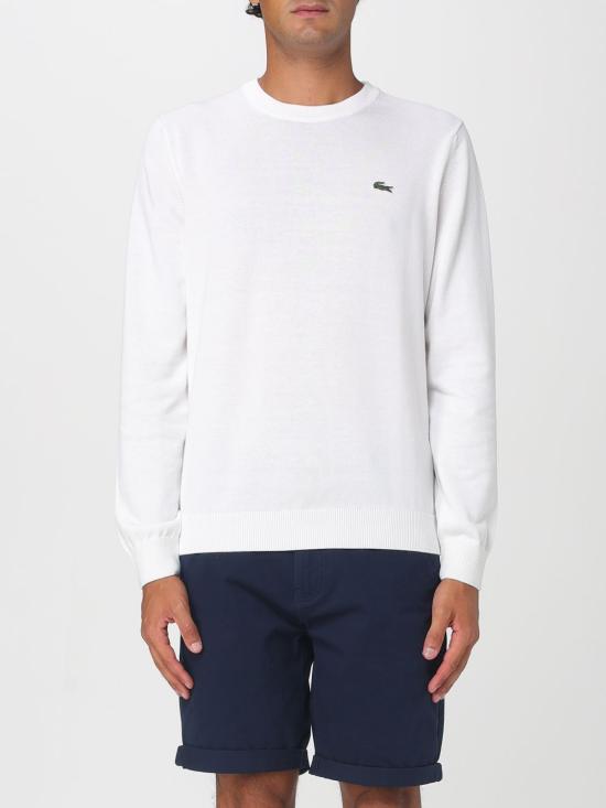 26SS 라코스테 스웨터 AH0128 70V White