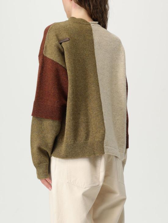 25FW 모스키노 스웨터 09175503 1888 Green - MOSCHINO