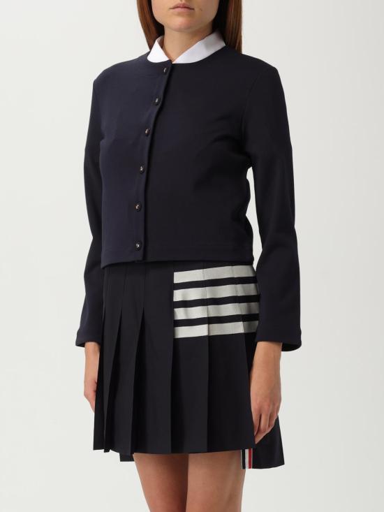 25FW 톰브라운 스웨터 FJT388AJ0215 415 Blue - THOM BROWNE