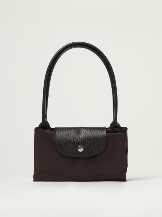 26SS 롱샴 르 플리아쥬 그린 M 토트백 L2605919 002 Brown - LONGCHAMP