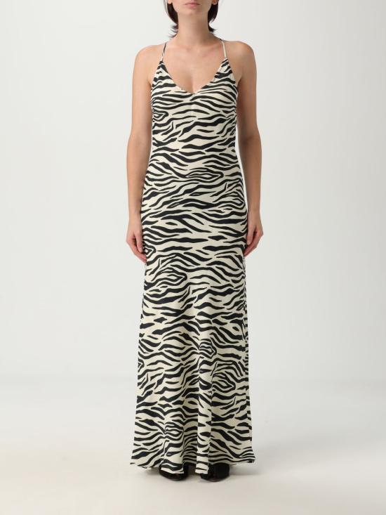 25SS 세인트바쓰 점프수트 EYDI001 05459H SATIN ZEBRA COLOR 10 White