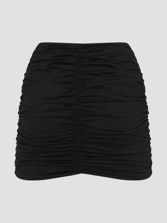 25SS 라 레베체 숏 스커트 LR23SKBLACK White - LA REVECHE