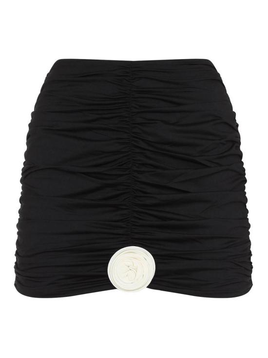 25SS 라 레베체 숏 스커트 LR23SKBLACK White