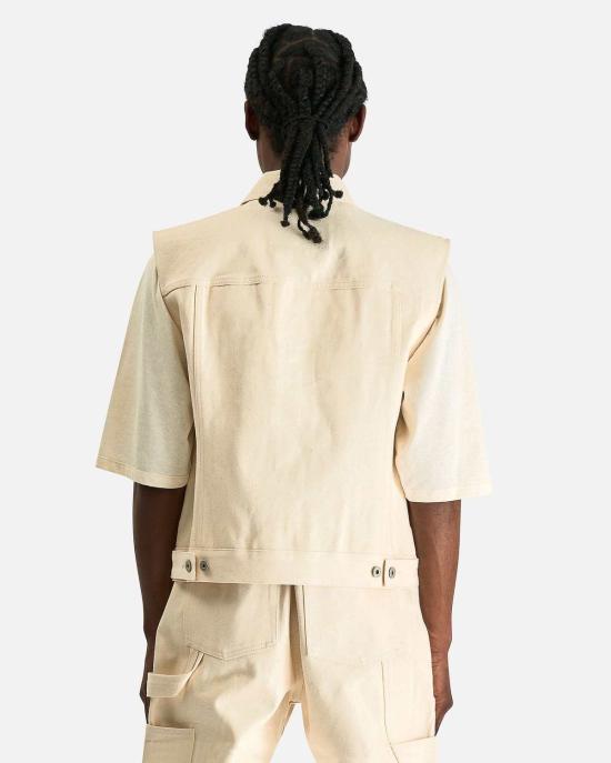  릭 오웬스 데님 자켓 트러커 재킷 - RICK OWENS