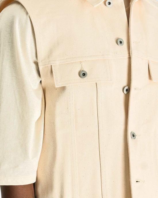  릭 오웬스 데님 자켓 트러커 재킷 - RICK OWENS