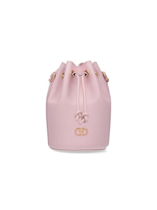 25FW 발렌티노 가라바니 드로스트링 미니 버켓백 7W2P0AJ2SNP16Q PINK