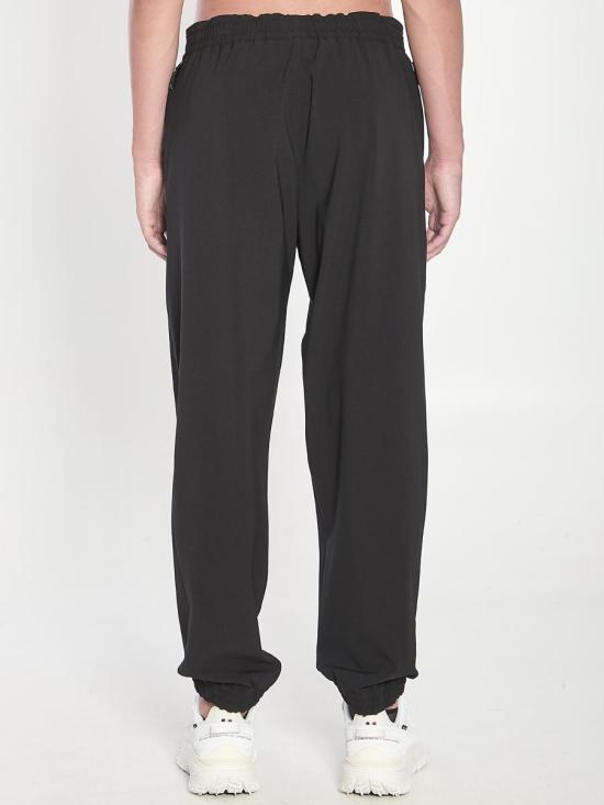 25FW 몽클레어 트레이닝/조거 팬츠 9660940 K20912A00012 598PM 999 Black - MONCLER