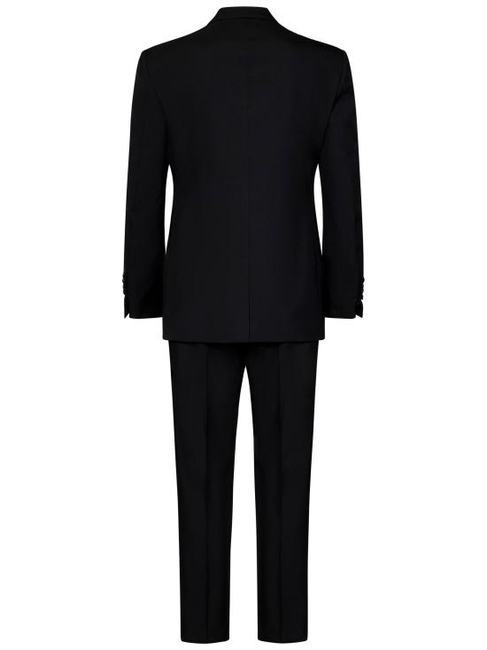 25FW 톰포드 수트 세트 2EAPQ1WOS02 LB999 BLACK - TOMFORD