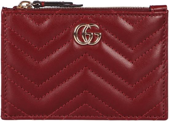 25FW 구찌 GG 마몽 키 케이스 837747AAET86207 RED DOM - GUCCI