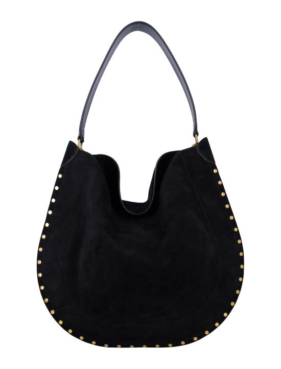 26FW 이자벨마랑 OSKAN 오스칸 문 숄더백 PP0200FA B2C03M 01BK BLACK DOM