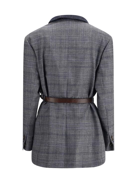 25FW 브루넬로 쿠치넬리 수트 자켓 MG5227391P C4227 GREY - BRUNELLO CUCINELLI