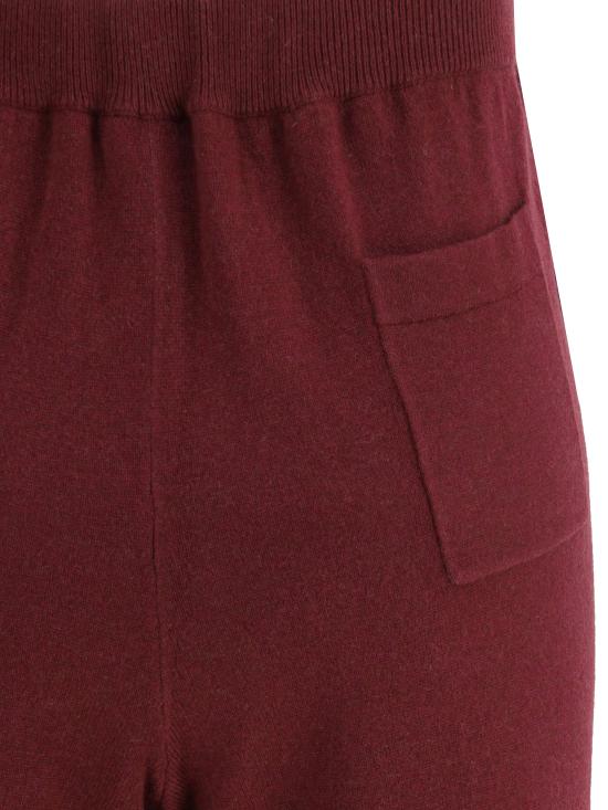 25FW 브루넬로 쿠치넬리 스트레이트 팬츠 M16244799P C9663 BORDEAUX - BRUNELLO CUCINELLI