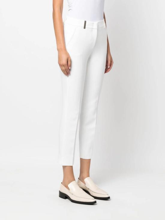 25FW 페세리코 스트레이트 팬츠 P04718 01934603 White - PESERICO
