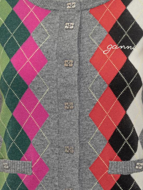 25FW 가니 가디건 K2512921 PALOMA MELANGE DOM - GANNI