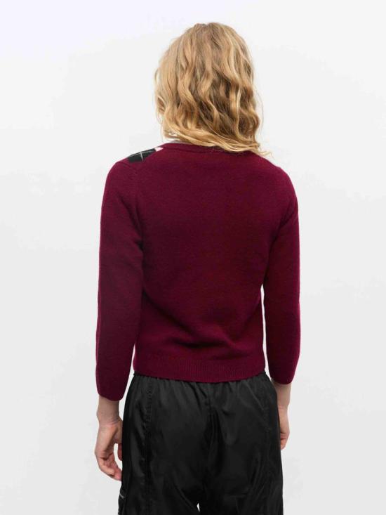 25FW 가니 가디건 K2532730 TAWNY PORT DOM - GANNI