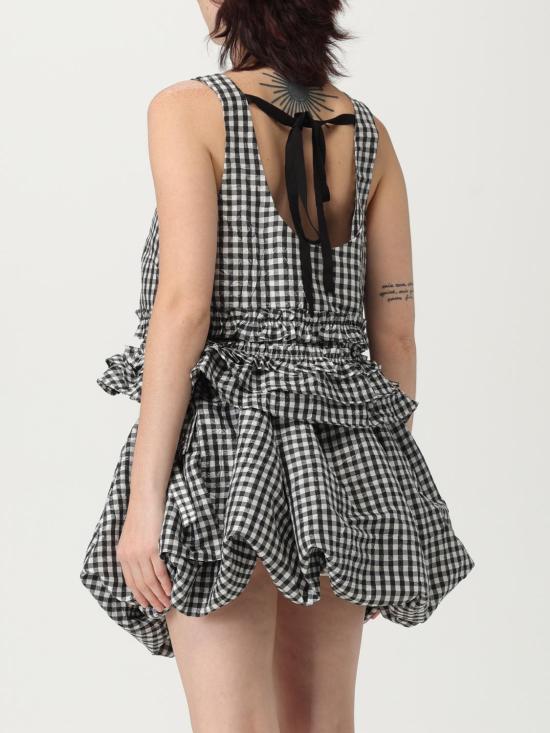 25FW 가니 민소매 티셔츠 W0594099 BLACK DOM - GANNI