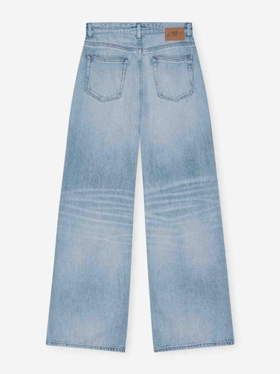 25FW 가니 데님 팬츠 J1743564 LIGHT BLUE STONE DOM - GANNI