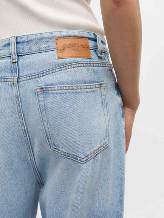 25FW 가니 데님 팬츠 J1743564 LIGHT BLUE STONE DOM - GANNI