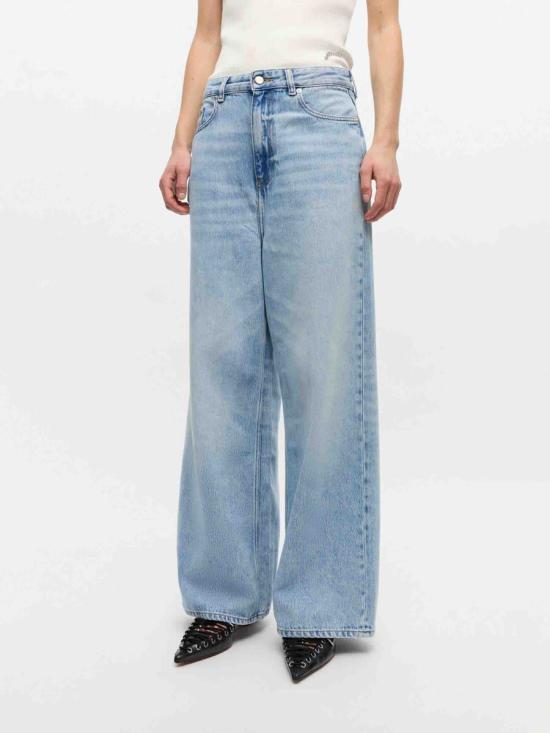 25FW 가니 데님 팬츠 J1743564 LIGHT BLUE STONE DOM - GANNI