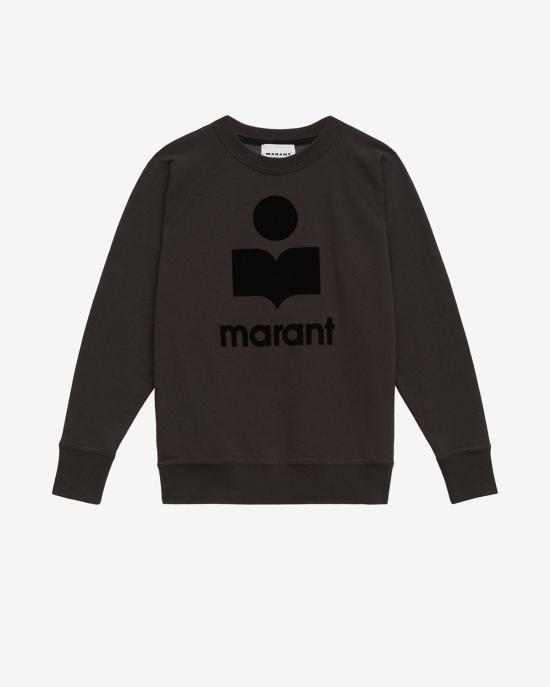 25FW 이자벨마랑 MILLYNY 밀리니 로고 스웻셔츠 SW0160FAA1M07E02FK FADED BLACK DOM