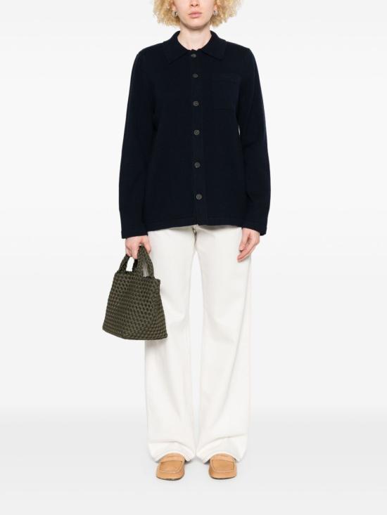 25FW 아페쎄 가디건 WOASBM03237IAK BLU DOM - A.P.C.