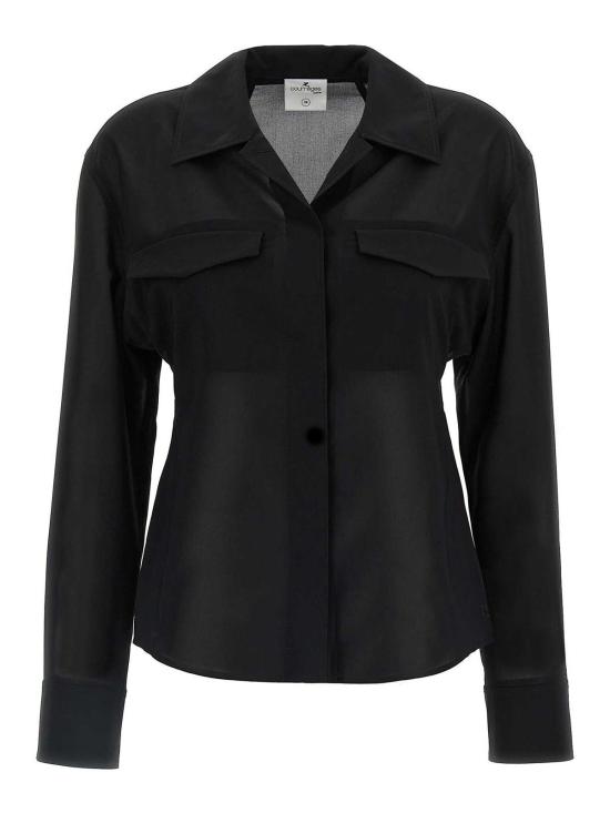 25SS 쿠레쥬 블라우스 225CCH091CO01379999 Black