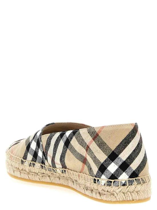 26SS 버버리 체크 뮤스 에스파드리유 8109180 Multicolour - BURBERRY