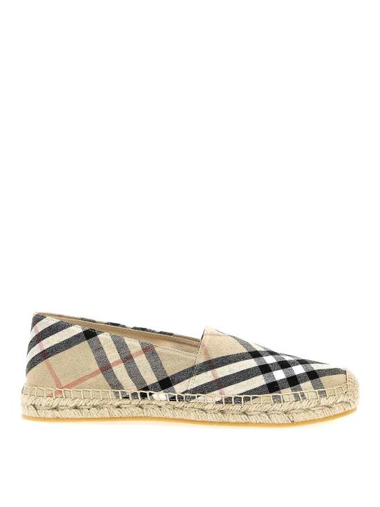 26SS 버버리 체크 뮤스 에스파드리유 8109180 Multicolour