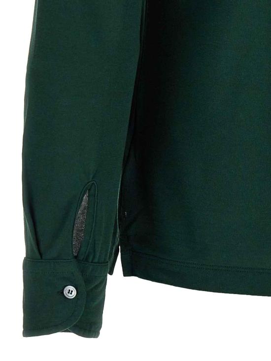  자노네 긴팔 셔츠 815137ZG380Z3885 Green - ZANONE