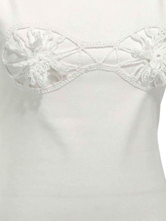 25SS 마그다뷰트림 민소매 티셔츠 145524WHITE White - MAGDA BUTRYM