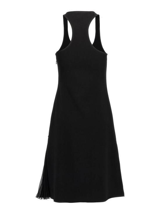  쿠레쥬 미디 스커트 225CRO633PL01599999 Black - COURREGES