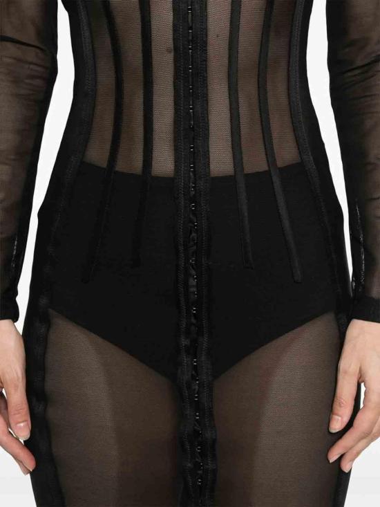 25SS 엘리자베타프랜치 미디 스커트 AB84052E2110 Black - ELISABETTA FRANCHI