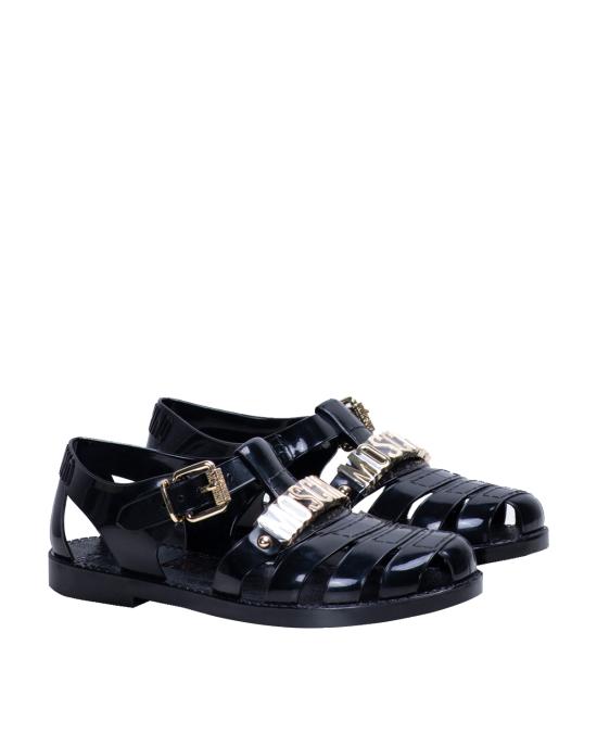 25FW 모스키노 샌들 MA16501G1M M20 000 NERO - MOSCHINO